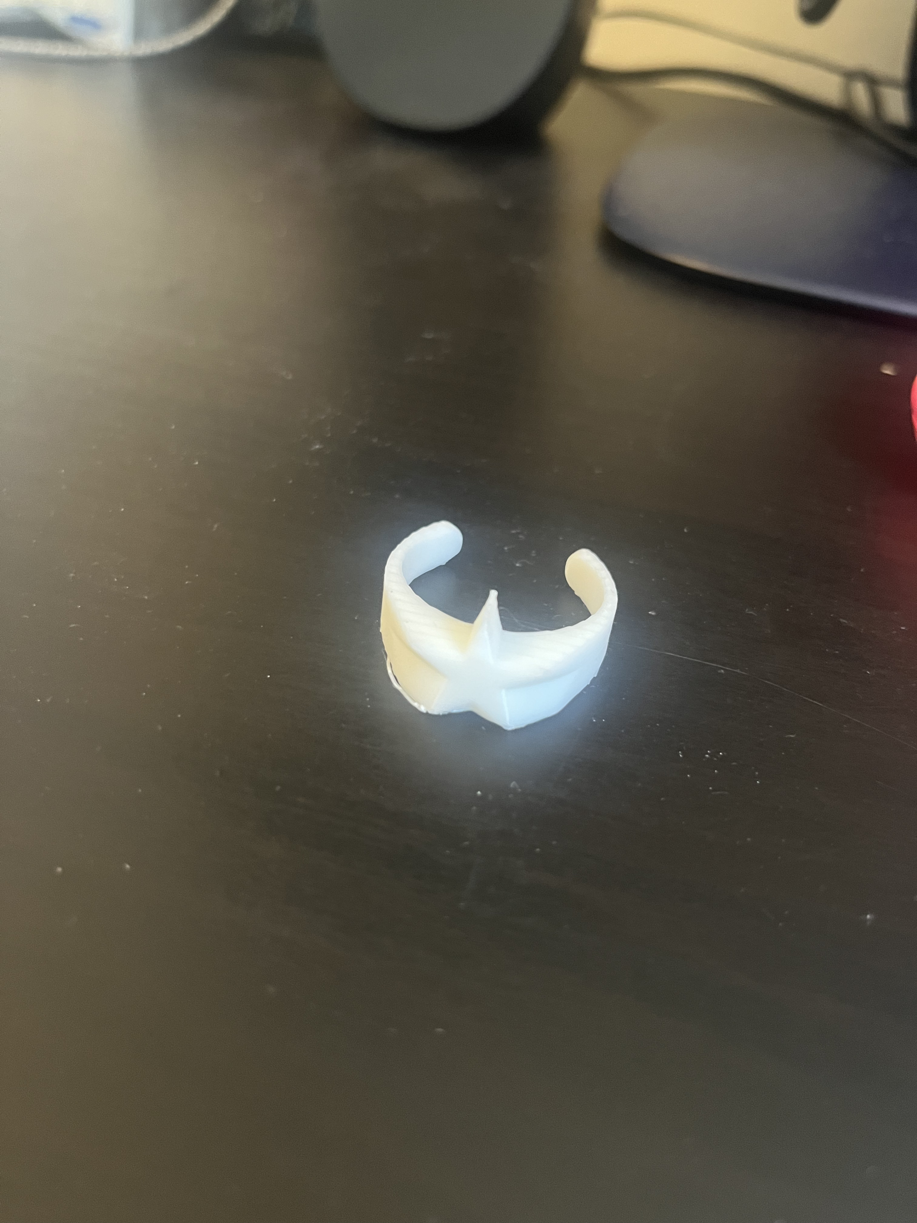 PLA printed model of the ring <div class='container'><iframe class='responsive-iframe' src='https://hudak.phoenix.sheridanc.on.ca/P1Stuff/Index.html'></iframe></div>