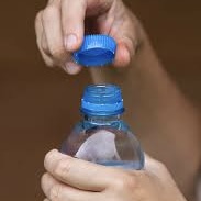 Source sound material of bottle cap opening