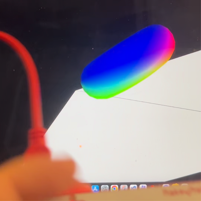 Clicked on the left key and the angle went left