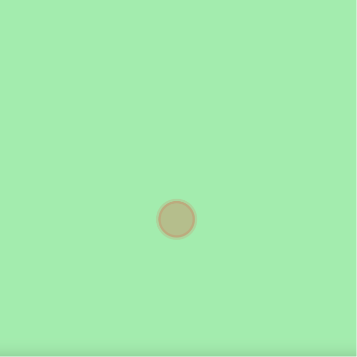 Changed the background color to green