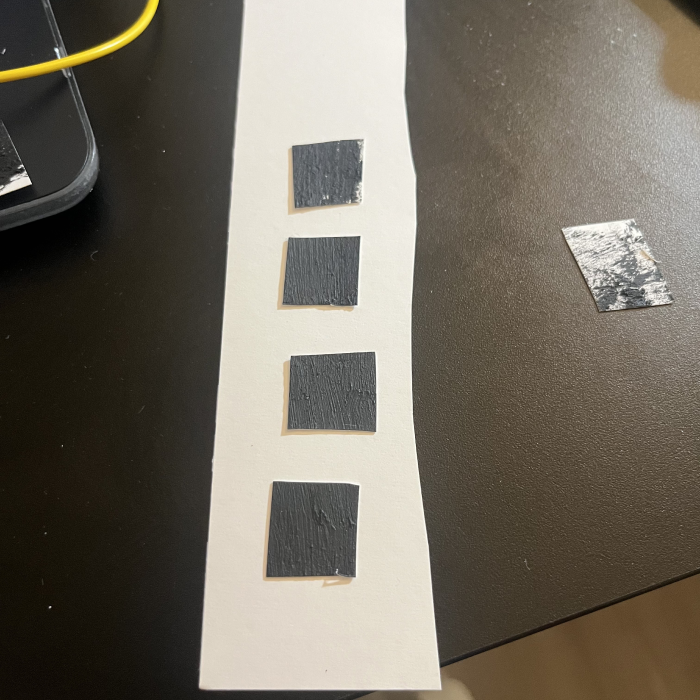 Creating graphite touchpads